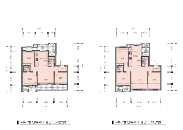 단위세대평면도4